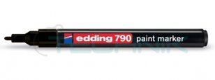EDDING 790 černá Pernamentní pero s kula