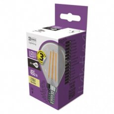 LED žárovka Filament 4W(40W) 465lm E14 WW mini globe Emos teplá bílá