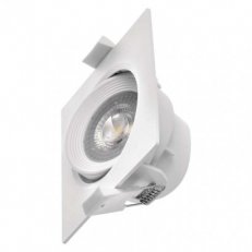 LED bodové čtvercové svítidlo spotlight 5W 350LM WW ZD3560 Emos teplá bílá