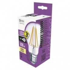 LED žárovka Filament A60 6W(60W) 806lm E27 WW Z74260 Emos teplá bílá