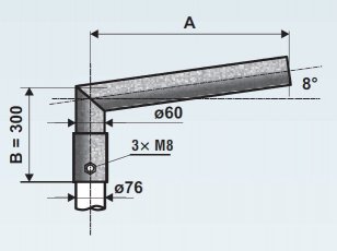 SK 2/76 - 300/180 VYLOZNIK SADOVY