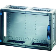 Prázdná skříň ENYSTAR, 486x306x136mm, průhledné dveře HENSEL FP 0440