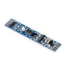 Stmívač pro LED pásky bezdotykový do profilu 6A 12/24V plynulá regulace s pamětí