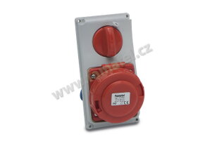 Zásuvkový blok 25002 IP67 400V 16A 5P 6h FAMATEL 25002