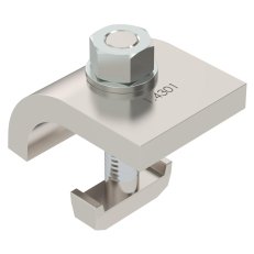 OBO KWH 25 A2 Spojovací úhelník se šr. s hák. hl. h = 25 mm 60x50 Nerez