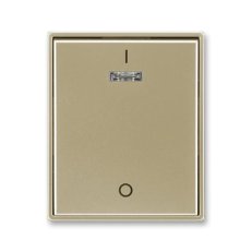 Kryt s potiskem a čirým průzorem řazení 3S 3558E-A00933 33 šampaňská Time ABB
