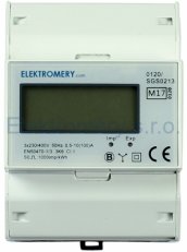 Elektroměr SDM 72D 0,25-100A CZ CEJCH E802