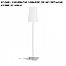 LULU stojanová černá chrom 230V E27 28W RENDL R12467