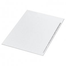 A4 strana štítků 15x4mm, 488 znaků (obj. mn. 10ks) SCHNEIDER NSYTRABCP1