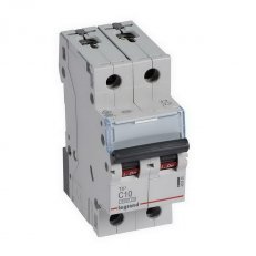 TX3 JISTIČ, 2 PÓLOVÝ, CHAR. C, 10A 6000A LEGRAND 403526