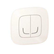 Valena Allure with Netatmo - 2násobný spínač s ''N'' vodičem, perleť LEGRAND