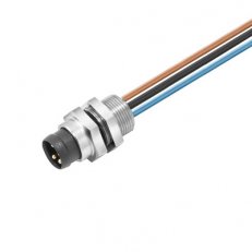 Kulatý zásuvný konektor SAIE-M8R-3-0.5U-FP-M8 WEIDMÜLLER 1861280000