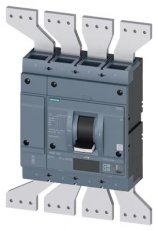 Jistič 1250A 85kA/415V, Ir500÷1250A přední přívod, 4P SIEMENS 3VA2612-6JP42-0AA0