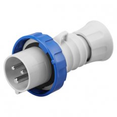 Gewiss GW60037H  Vidlice mobilní přímá, 2pól.+E 32A 230V 6H IP67