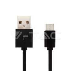 Type C USB Cable 1.5M Black, VT-5542 V-TAC SKU8454