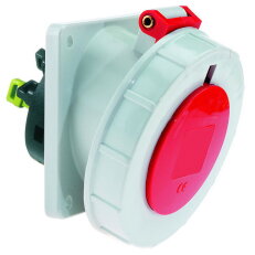 Zásuvka vestavná 16A 5p 400V IP67 6h Quick-Connect BALS 12839