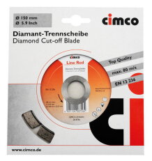 Diamantový řezný kotouč na dlaždice - 140 mm CIMCO 208756