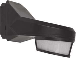 Detektor pohybu pro venkovní použití 230V AC, 240°, 16m, black NIKO 351-26562