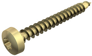 OBO 4758T 4x45 Šroub Golden Sprint s Torx hlavou Ocel galv. zinek