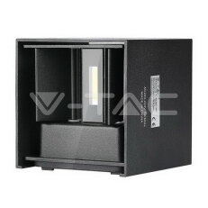 12W LED Wall Lamp With Bridgelux Chip Black 4000K Square, VT-759-12 SKU218530