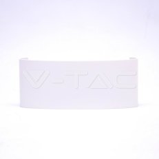 8W LED Wall Light Sand White IP54 3000K