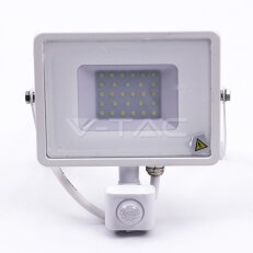 30W LED Sensor Floodlight SAMSUNG CHIP Cut-OFF Function White Body 6400K VT-30-S