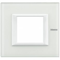 Legrand HA4802VBB BTAX RÁMEČEK 2M WHITE/ SKLO