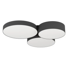 Stropní svítidlo BARBANO-Z LED-RGB/CCT černá/bílá 3X7,5W IP20 EGLO 900853