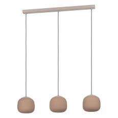 Závěsné svítidlo COMINIO E27 taupe/písková 3X40W EGLO 900894