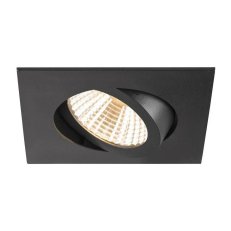 NEW TRIA 68 stropní vestavné svítidlo 2700K 38° IP20 čtvercové černá SLV 1007394