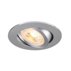 NEW TRIA 68 stropní vestavné svítidlo kulaté max. 10W GU10 hliník SLV 1007370