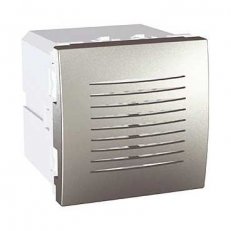 Unica Elektronický dveřní zvonek, Aluminium SCHNEIDER MGU3.786.30