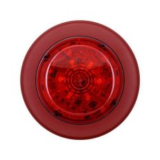 SOL/RL/R/NB Maják Solista bez základny červený kryt červený maják