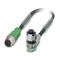 SAC-4P-M12MS/1,5-PUR/M12FR-3LW Kabel senzoru/aktoru 1569223