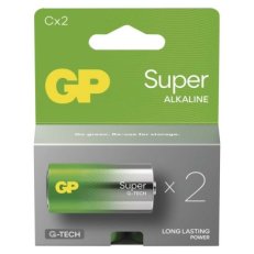 Alkalická baterie GP Super C (LR14) B01312