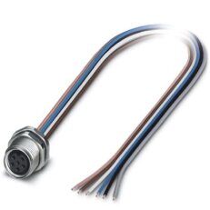 SACC-DSI-M8FS-6CON-M10/0,5 Přístrojový konektor zezadu stěny 1456103