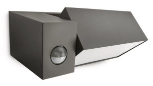 Philips 169439316 Border IR SVÍTIDLO VENKOVNÍ E27 1x23W vč.zdroje IP44, antracit