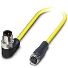 SAC-4P-M12MR/ 0,5-542/M8 FS BK Kabel senzoru/aktoru 1406228