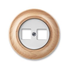 ABB Decento 5014K-C01018 50 Zásuvka komunikační dvojnásobná
