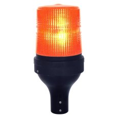 Maják zábleskový STR X P 12/24 V, DC, 15 J, IP65, oranžová, černá SIRENA 22281