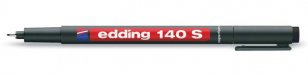 EDDING 140 S černá Permanentní pero s kulatým hrotem 0,3mm / barva černá