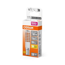 Světelný zdroj LED SPECIAL T SLIM 6.5W 827 Clear B15d OSRAM 4099854266706