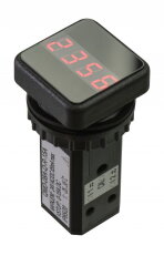 Čítač provozních hodin-dnů QMD-08D-Q R 12VDC H d30mm ELECO 990153