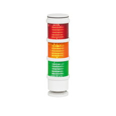 Sloupek signální TWS BS+BC+3LM LED 24 V, ACDC, IP66, světle šedá SIRENA 27837