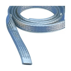 Izolovaný plochý pletenec z pocínované mědi FTCBI50, 510340 FTCBI 50 510340