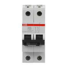 S202-K6 2F jistič 6 A char. K 6kA ABB 2CDS252001R0377