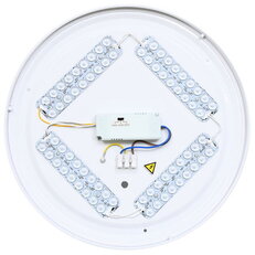 LED svítidlo stropní kruh 40W,3400lm,4000K,bílé ECOLITE WCLR-40W/CCT