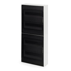 Násténná přístrojová skříň IKONA IP66-72 DIN 424x910x140mm SCAME 679.4072.8
