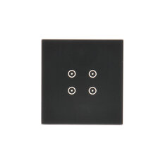 Dotykový panel Simon 54 Touch, 1 modul 4 dotykové pole, ztuhlá láva DSTR14/73