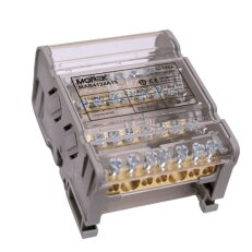 Distribuční blok MOBLOCK 4P 125A-7 4 pól - MAB4124A18